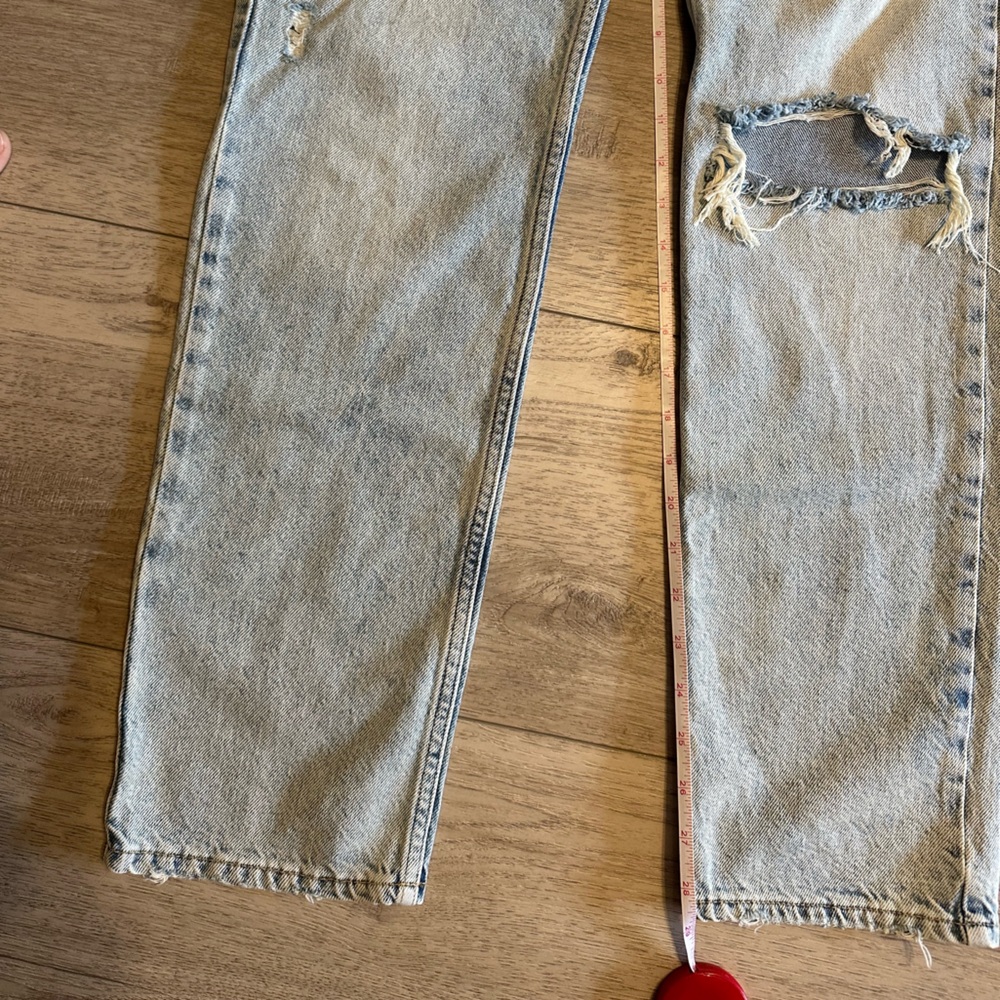 Free People We the Free True Blue Lasso Jeans - Picture 3 of 6